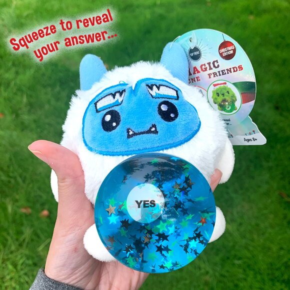 Magic Fortune Friends- Squishy Christmas Plushies - Stocking Stuffer - The Grump - Picture 6 of 6